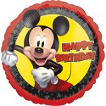 Balon folie Mickey Mouse Happy Birthday Forever 43 cm, Balloon4Party