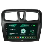 Navigatie Autodrop Dacia Logan, Sandero, Android 12, A-Octacore, 4GB RAM, 64GB ROM, 9 Inch - AD-BGA9004, AD-BGRKIT375