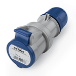 Conector\n16A 2P+E 6h 200-250V 50Hz 60Hz terminal cu surub With SAFE-IN device, Scame