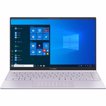Laptop ASUS ZenBook 14 UM425IA-AM036T, AMD Ryzen 7 4700U pana la 4.1GHz, 14" Full HD, 8GB, SSD 512GB, AMD Radeon Graphics. Free Dos, Lilac Mist