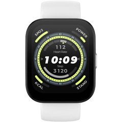 Ceas activity tracker Huami Amazfit Bip 5, Bluetooth, curea silicon, Android&iOS Alb
