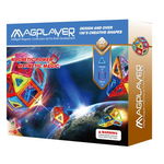 Cuburi de construit MAGPLAYER magnetice MPB-30, 30 piese, MAGPLAYER