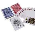 Set 2 perechi carti de joc de plastic, Tenq.ro