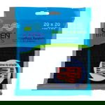 Jucarie - Seturi de constructie - Placi negre 20x20 (4 buc), Open Brick Source