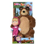 Set Simba Papusa Masha 23 cm si Ursulet de Plus 43 cm