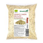 Seminte decojite canepa BIO Driedfruits - 500 g, Dried Fruits