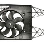 Ventilator radiator (cu carcasa) AUDI A3, TT; SEAT AROSA, CORDOBA, IBIZA III, LEON, TOLEDO II; SKODA FABIA I, FABIA I PRAKTIK, OCTAVIA I; VW BORA, GOLF IV, LUPO, POLO 1.0-2.3 intre 1994-2013, NRF