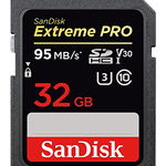 SanDisk Extreme PRO Card memorie SDHC UHS-I 32GB 90MB/s