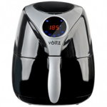 Friteuza cu aer cald Air Fryer Voltz V51980D, 1600W, 3.2 L, Digital, Temporizator, Negru, Voltz