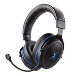 Casti gaming wireless, FoxXray HAB-05 X iluminate RGB, Negru, FoxXray