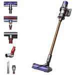 Aspirator vertical Dyson V10 Absolute 2023, 60 min autonomie, 525W, Putere de aspirare 150AW, 0,76 L, Nichel/Cupru, Dyson