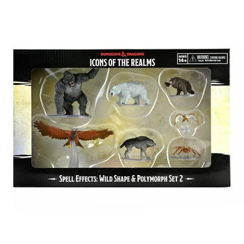 Miniaturi D&D Icons of the Realms Wild Shape & Polymorph Set 2, D&D