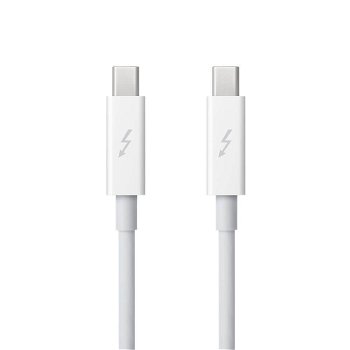 Apple Cablu de Date Thunderbolt 0.5m Alb