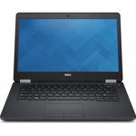 Laptop Refurbished Dell Latitude 5470 Intel Core i5-6300U 2.4GHz up to 3.0GHz 16GB DDR4 256GB SSD 14inch HD Webcam, Dell