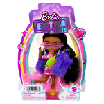 Papusa Barbie Extra mini bruneta, Barbie