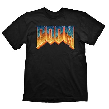 Tricou Doom Classic Logo, DOOM