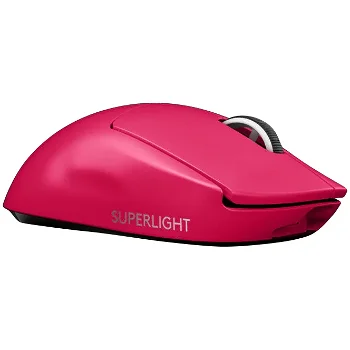 Mouse Gaming Wireless LOGITECH G Pro X Superlight, 25400 dpi, magenta