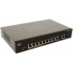 Switch Cisco Small Business SG300-10PP-K9-EU 8 porturi