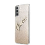 Husa de protectie Cover  Glitter Gradient pentru Samsung Galaxy S21 Plus GUHCS21MPCUGLSGO - Gold, GUESS