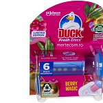 Odorizant Toaleta Aparat cu Gel Duck Fresh Discs Berry Magic 36 ml