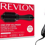 Perie electrica fixa REVLON Pro Collection One-Step Hair Dryer & Volumizer, RVDR5222E, 3 trepte de caldura, 2 viteze, Revlon