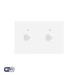 Modul Intrerupator Dublu WIFI cu Touch LIVOLO, standard italian – Serie Noua, Alb, Livolo