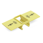 Protective warning marker; yellow, Wago