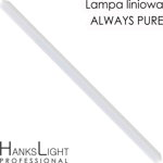 Plafoniera HanksLight Lampă LED HanksLight, alb, liniar, alu, suspendat, 1200mm, jos36W, 4000K, HanksLight