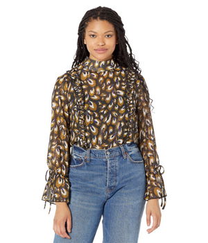 Imbracaminte Femei LITTLE MISTRESS Lynette Blouse Print, LITTLE MISTRESS