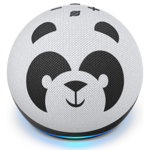 Boxa inteligenta Amazon Echo Dot 4, Control Voce Alexa, Wi-Fi, Bluetooth, Kids Panda