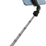 Selfie stick Mcdodo SS-1781 Bluetooth compatibil cu telefoane de 3.5-6.7 inch, 110 mAh, Reglare 360, Telecomanda inclusa, Lumina integrata, Negru