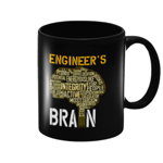 Cana personalizata pentru ingineri 330ml Inginer3007 Brain