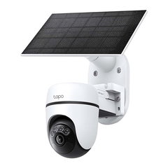 Camera supraveghere cu panou solar Tapo C610 KIT, 2K 3MP, Wi-Fi, rotire si inclinare din aplicatie, detectie persoane cu AI, audio bidirectional, alarma, baterie, IP65, Tapo