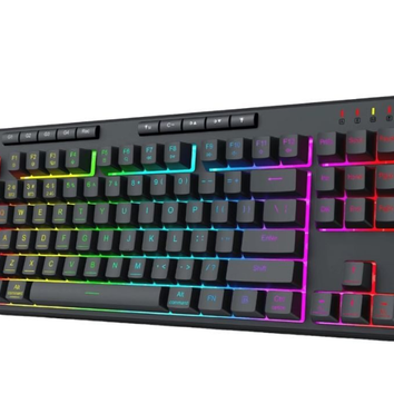Tastatura gaming mecanica Bluetooth/cu fir Redragon Shiva TKL Pro, Iluminare RGB, Negru