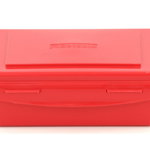 Cutie roșie din plastic pentru depozitare, 19 x 15 x 7 cm, edituradiana.ro