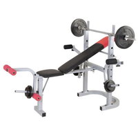 Banca multifunctionala pliabila DHS 6307, 170 x108 x139 cm, negru/gri