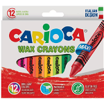 Set 12 creioane colorate cu varf subtire ,Carioca Tita, Carioca