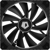 Ventilator 140x140x25mm PWM fan 4 pin anti-vibratii 800-1600 RPM 76.8CFM 16.8-32.6dBA ID-Cooling WF-14025, ID Cooling