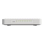 Switch NetGear GS608, 8 x 10/100/1000 Mbps Gigabit Ethernet, Desktop/Wall-mount, Plug-and-Play