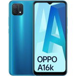 Telefon mobil Oppo A16K, Dual SIM, 64GB, 4GB RAM, 4G, Albastru