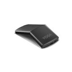 Mouse wireless Lenovo Yoga cu presenter laser, Negru, Rezolutie (dpi) 1600 dpi, Butoane/rotite: 4, Interfata mouse: Bluetooth, Wireless, Tehnologie: Laser fara fir, Senzor Optic, Interfata receiver: USB, Greutate: 60g, Lenovo