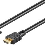 Goobay Cablu HDMI/DVI-D HDMI tata - DVI-D (18+1) tata contacte aurite