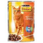 PURINA Friskies Adult, Pui, plic hrană umedă pisici, (în sos), 85g, Friskies
