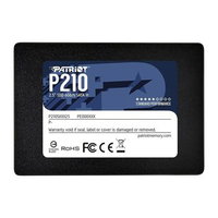 SSD Patriot P210, SATA III, 2.5', 1 TB, Negru SSD Patriot P210 1TB, SATA-III, 2.5", Patriot