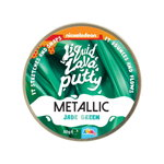 Plastilina inteligenta Nickelodeon Lava Putty, Metallic Jade Green