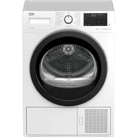 Uscator de rufe Beko DF7439SX, 7 kg, Cu pompa de caldura, 15 Programe, Child Lock, Iluminare interioara, Alb