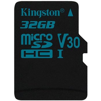 Card microsd sdcg2/32gbsp kingston, 32 gb, microsdhc, clasa 10, standard uhs-i u3