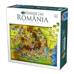 Puzzle 240 pcs Romania, D-toys