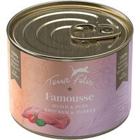 Terra Felis Famousse 12 x 200 г - пилешко