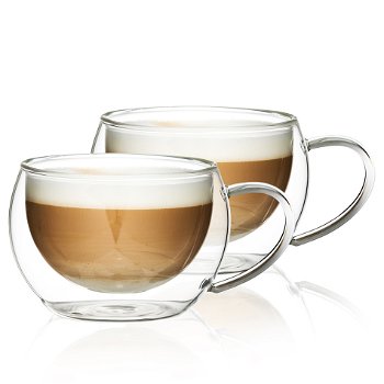 Pahare Termo cappuccino 4Home Hot&Cool 280 ml, 2 buc., 4Home